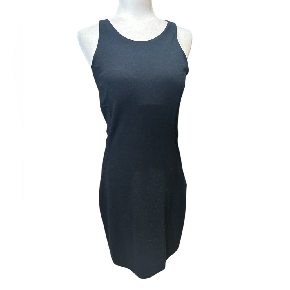 lululemon athletica Slim-Fit Above-Knee Black Dress